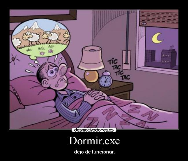 carteles insomnio toon comedia desmotivaciones