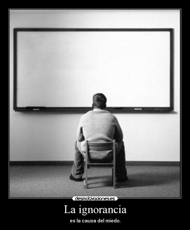 La ignorancia -