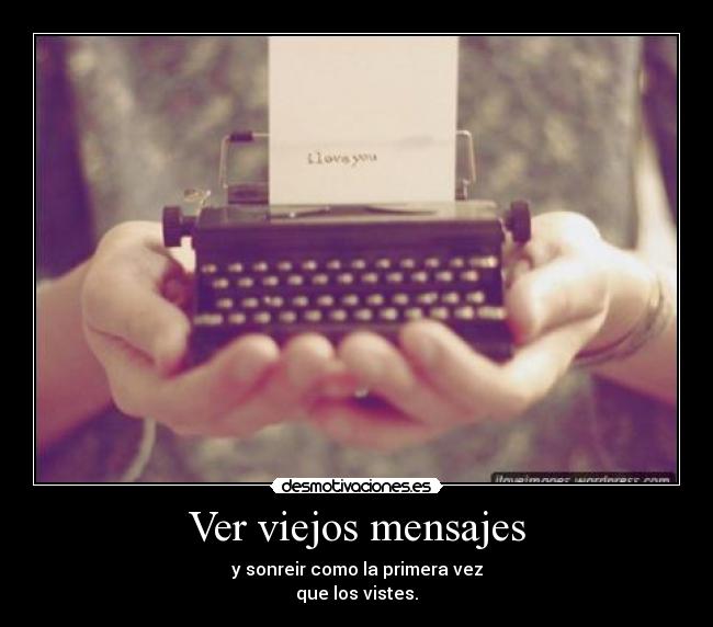 Ver viejos mensajes -