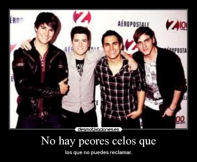 No hay peores celos que -