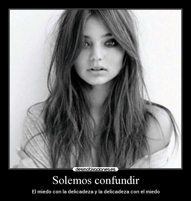 Solemos confundir -