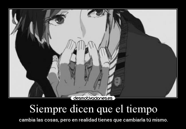 Siempre dicen que el tiempo - 