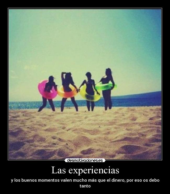 Las experiencias - 