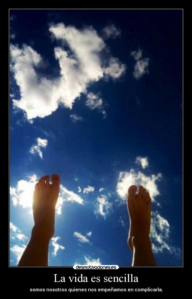 La vida es sencilla - 