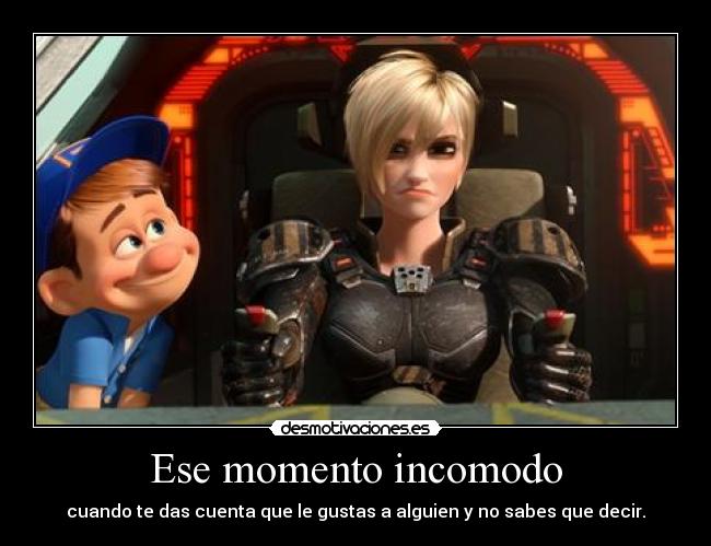 Ese momento incomodo - 