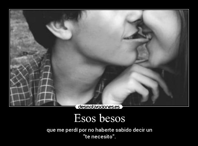 Esos besos - 
