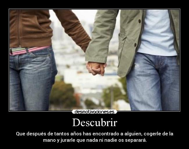 carteles amor descubrir importar mano desmotivaciones