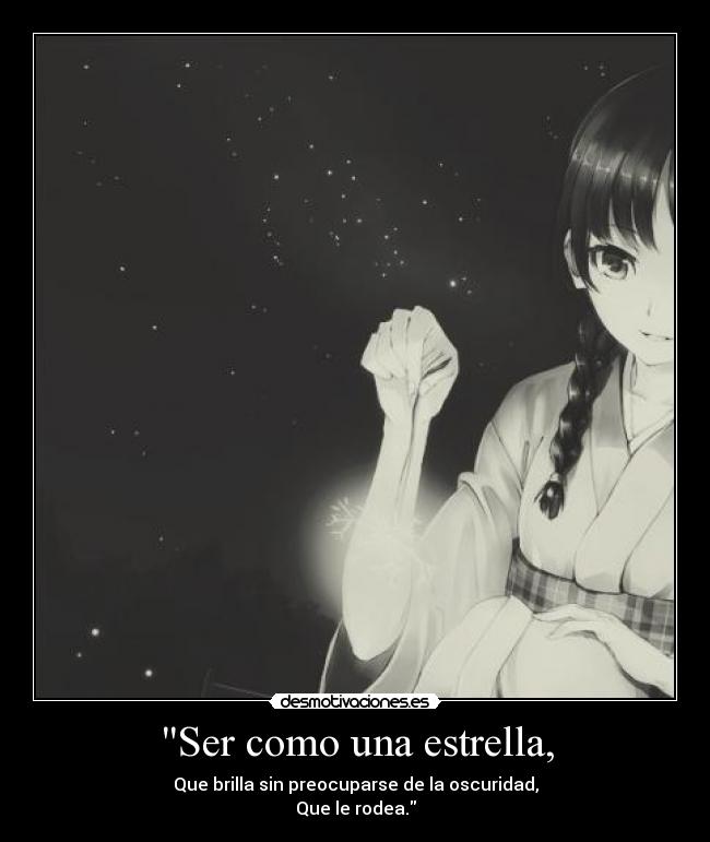 Ser como una estrella, -