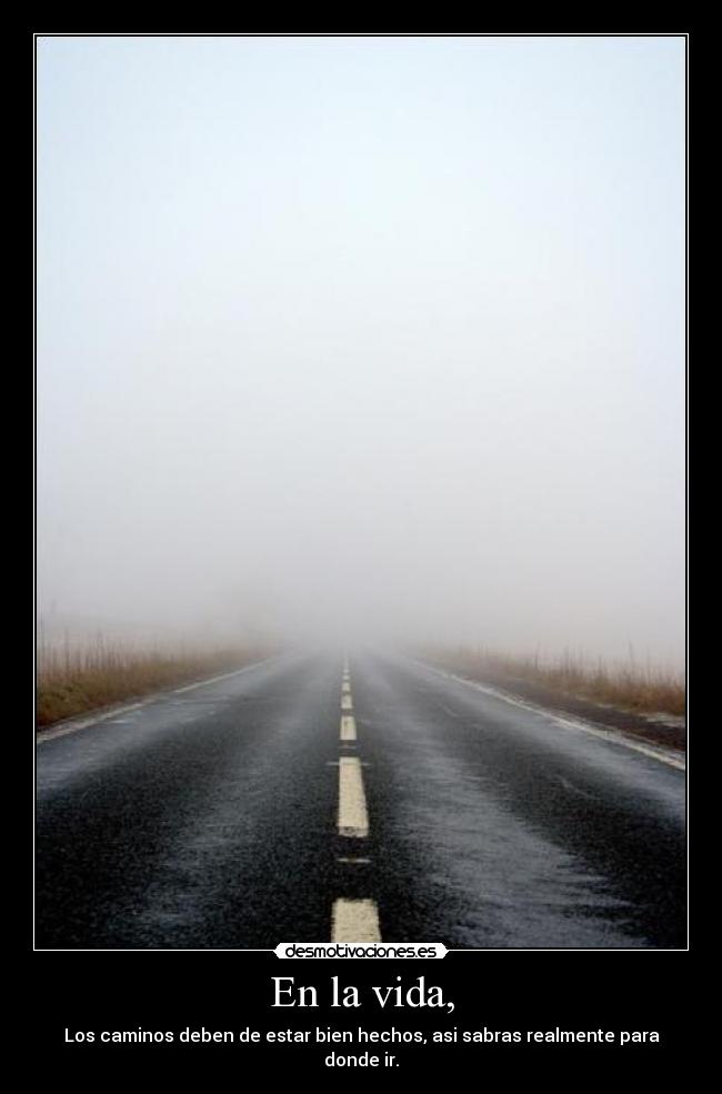 En la vida, - 