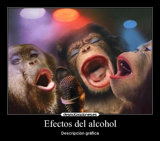 Efectos del alcohol - 