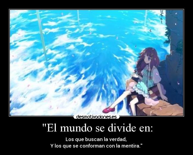 El mundo se divide en: - 