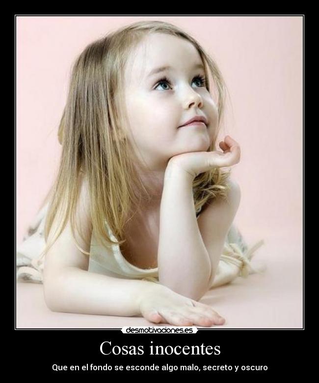 Cosas inocentes -