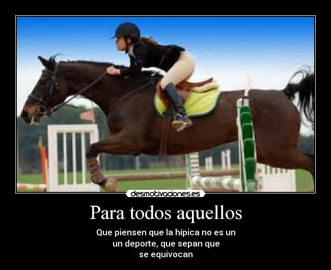 carteles hipica desmotivaciones