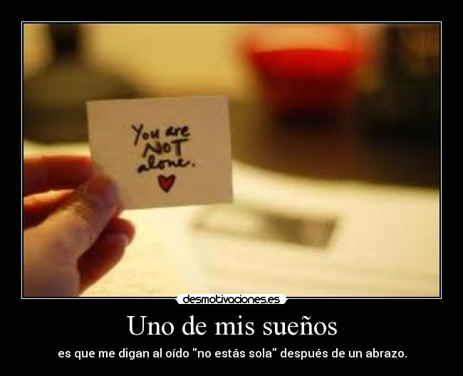 Uno de mis sueños -