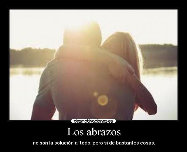 Los abrazos -