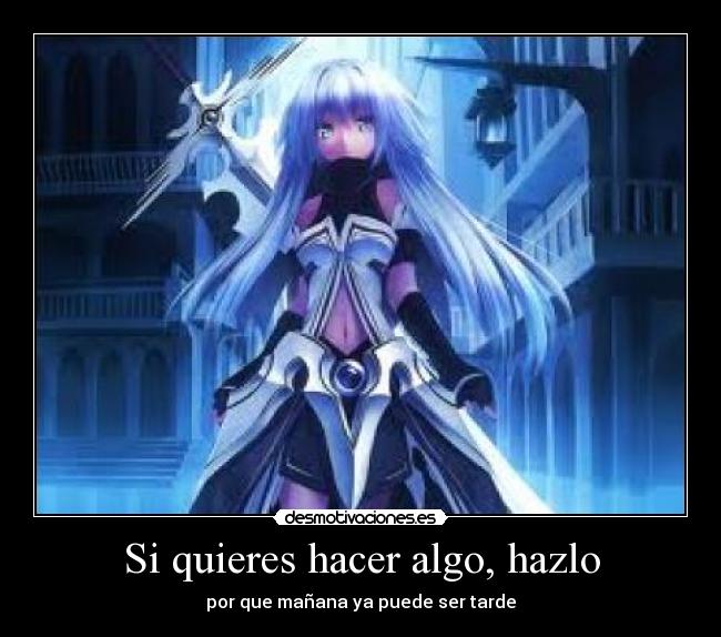 carteles anime desmotivaciones