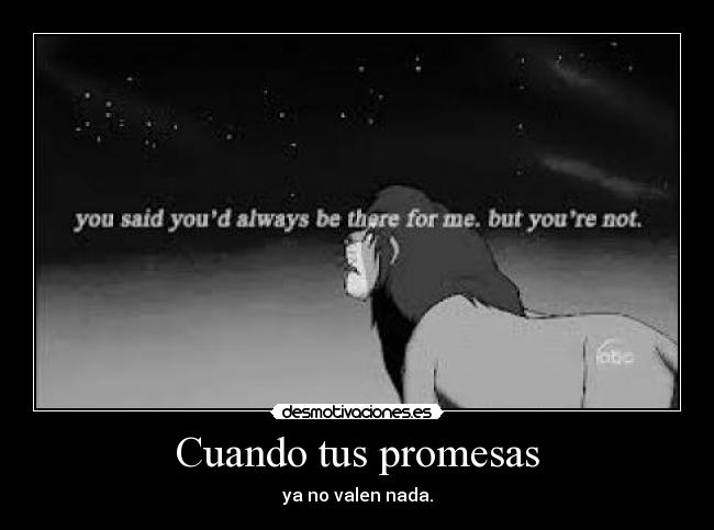 Cuando tus promesas - 