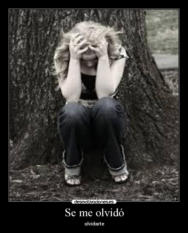 Se me olvidó - olvidarte