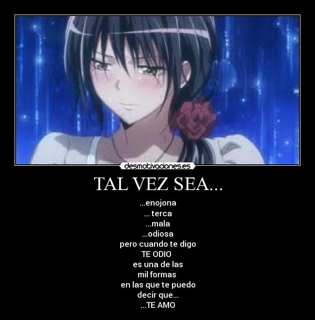 TAL VEZ SEA... - 
