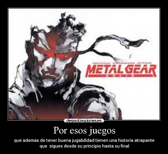 carteles metal gear solid desmotivaciones
