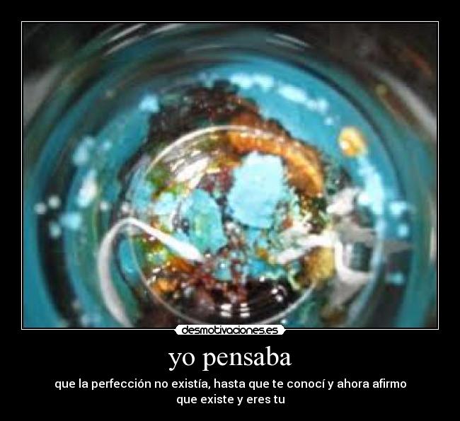 yo pensaba -