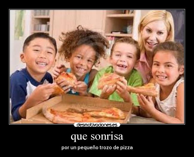 que sonrisa -