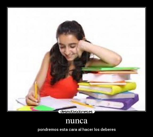 nunca -
