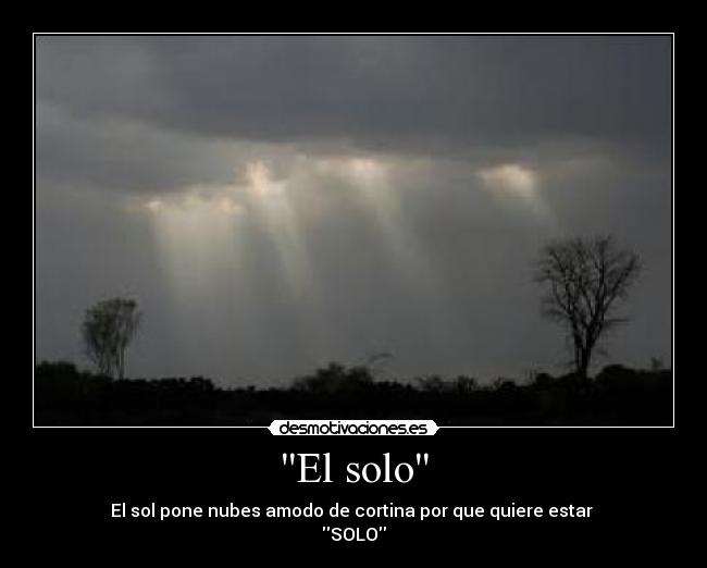 El solo -