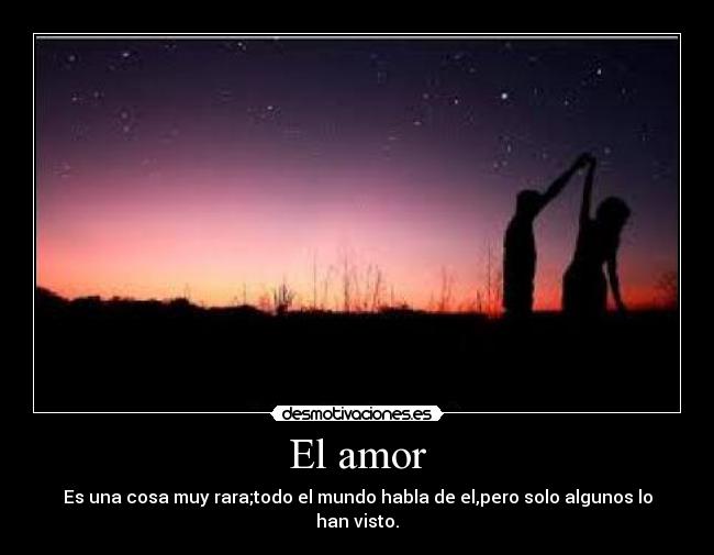 El amor - 