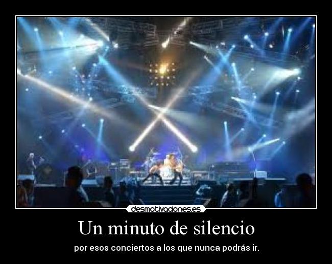Un minuto de silencio -