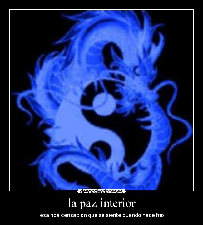 la paz interior - 