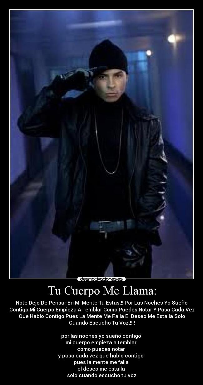 Tu Cuerpo Me Llama: -