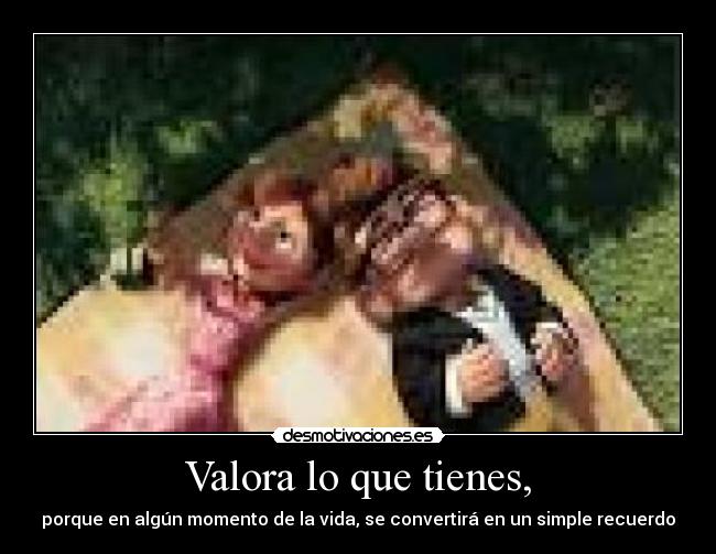 carteles valora que tienes antes que sea tarde disfrutalo mientras esta lado desmotivaciones