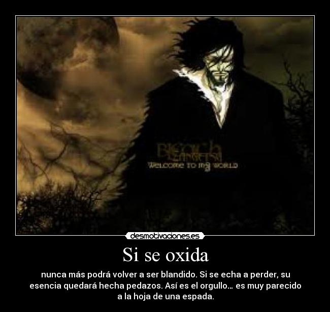 carteles bleach zangetsu ichigo getsugatenso harukaze manga anime kurosaki desmotivaciones