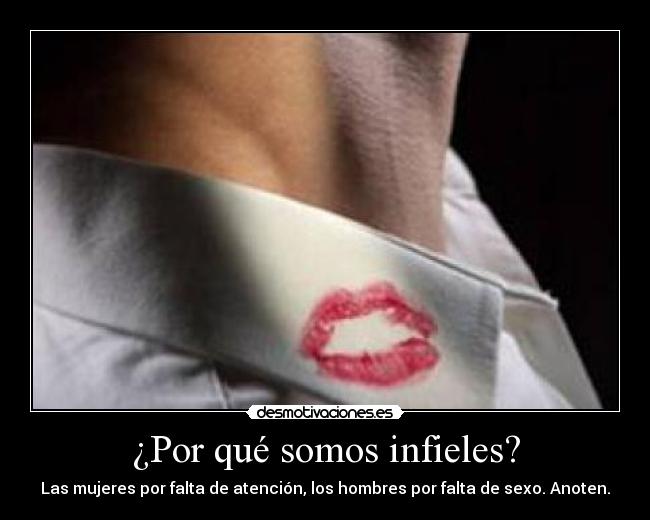 ¿Por qué somos infieles? - 