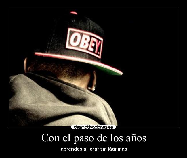 Con el paso de los años -