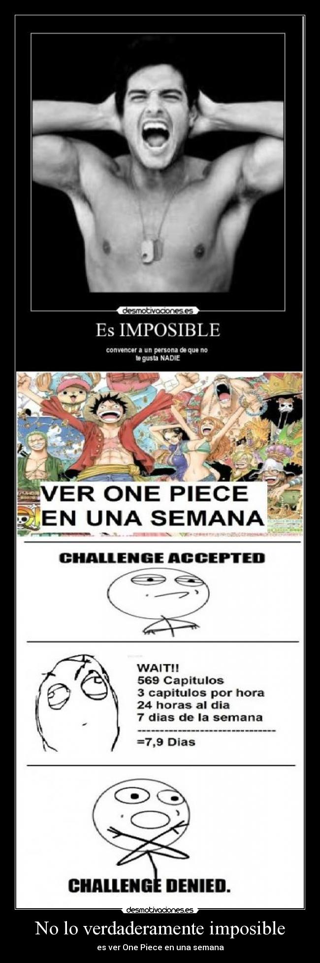 No lo verdaderamente imposible - 