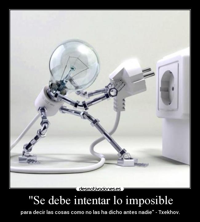 carteles imposible intentarloimposible desmotivaciones