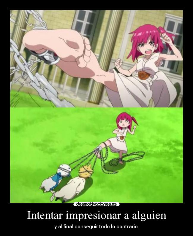 Intentar impresionar a alguien -