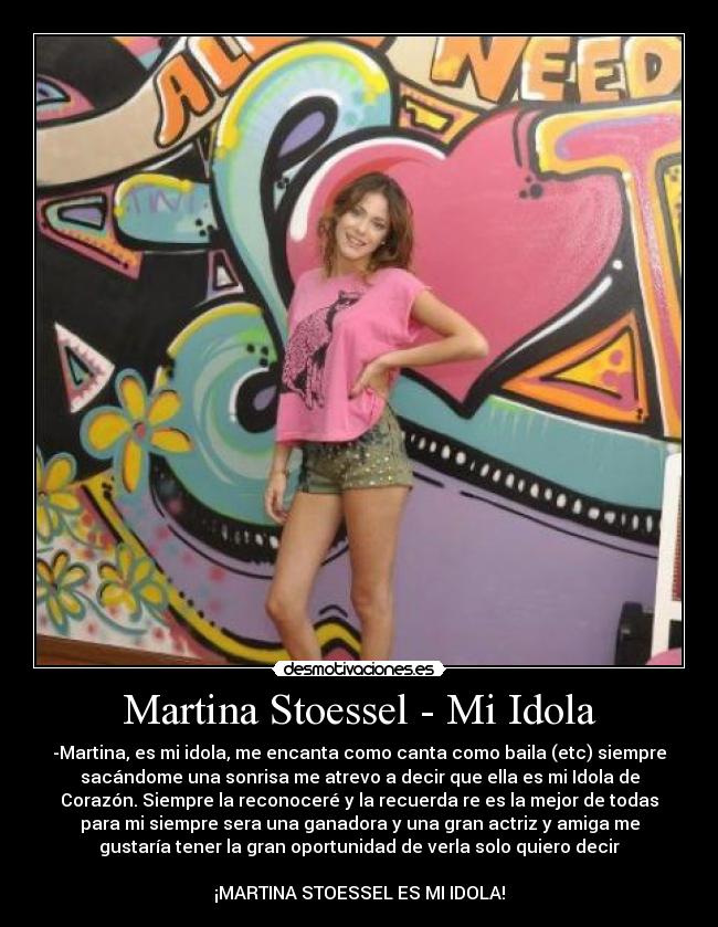 Martina Stoessel - Mi Idola -