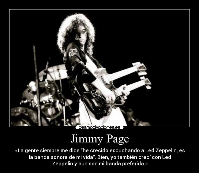 carteles jimmy page led zeppelin desmotivaciones