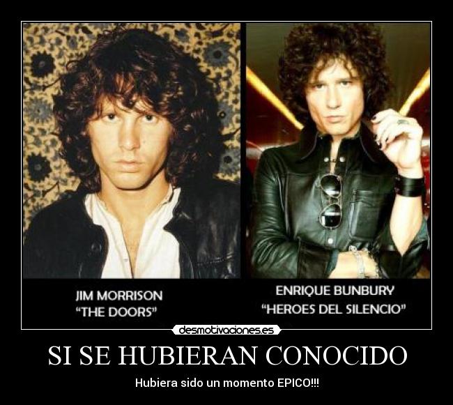 SI SE HUBIERAN CONOCIDO - Hubiera sido un momento EPICO!!!