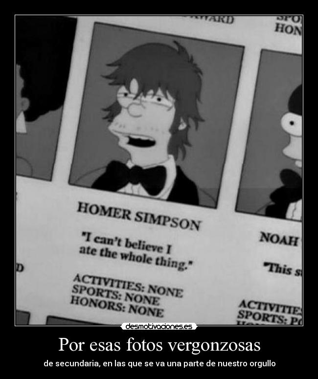 Por esas fotos vergonzosas -