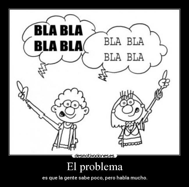 El problema -