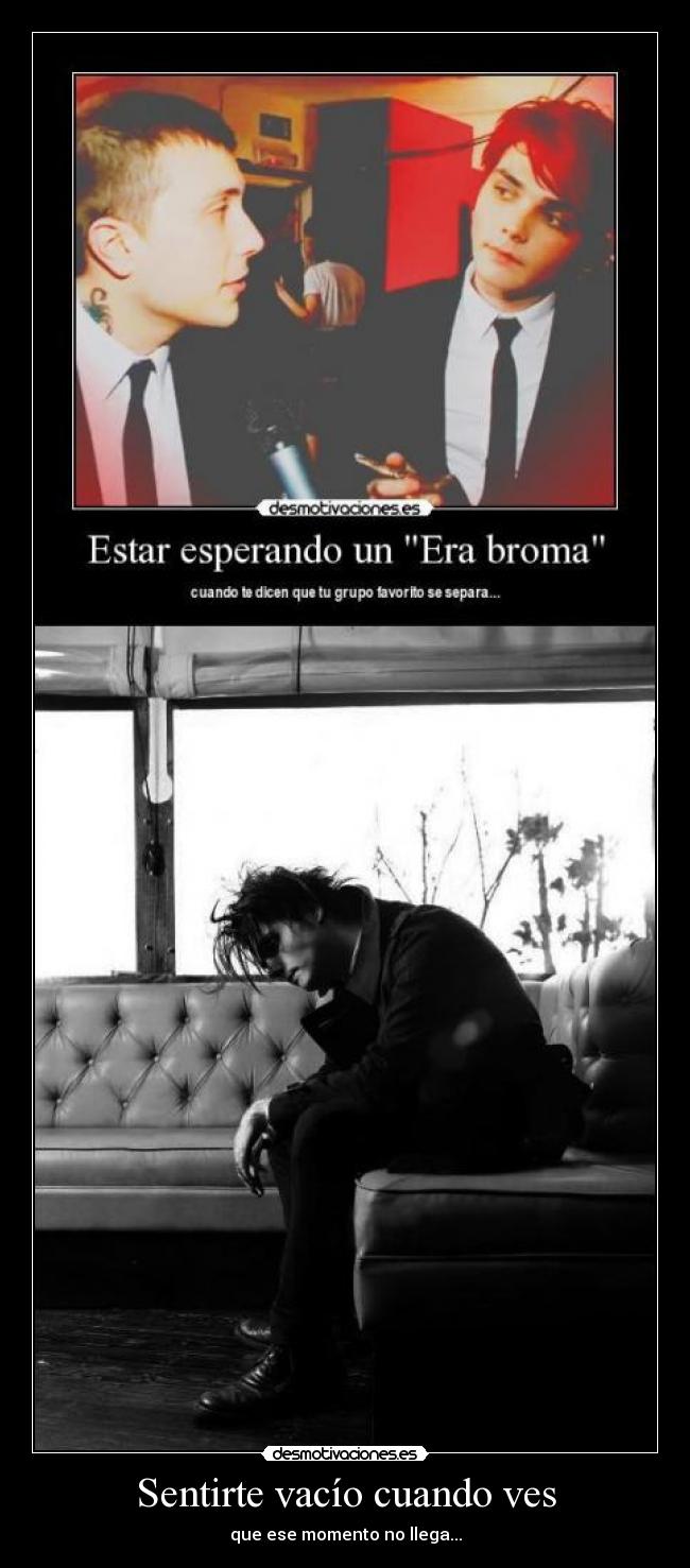 Sentirte vacío cuando ves -