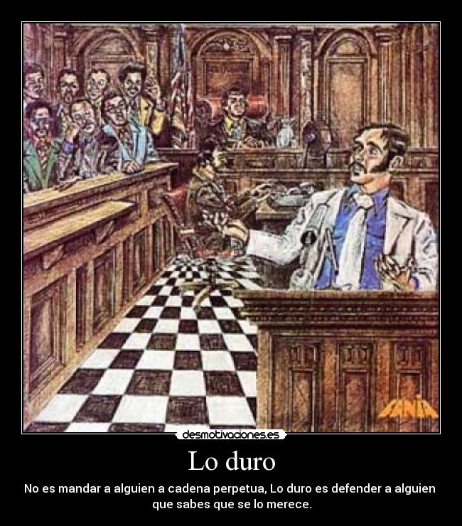 carteles ritual los abogados desmotivaciones