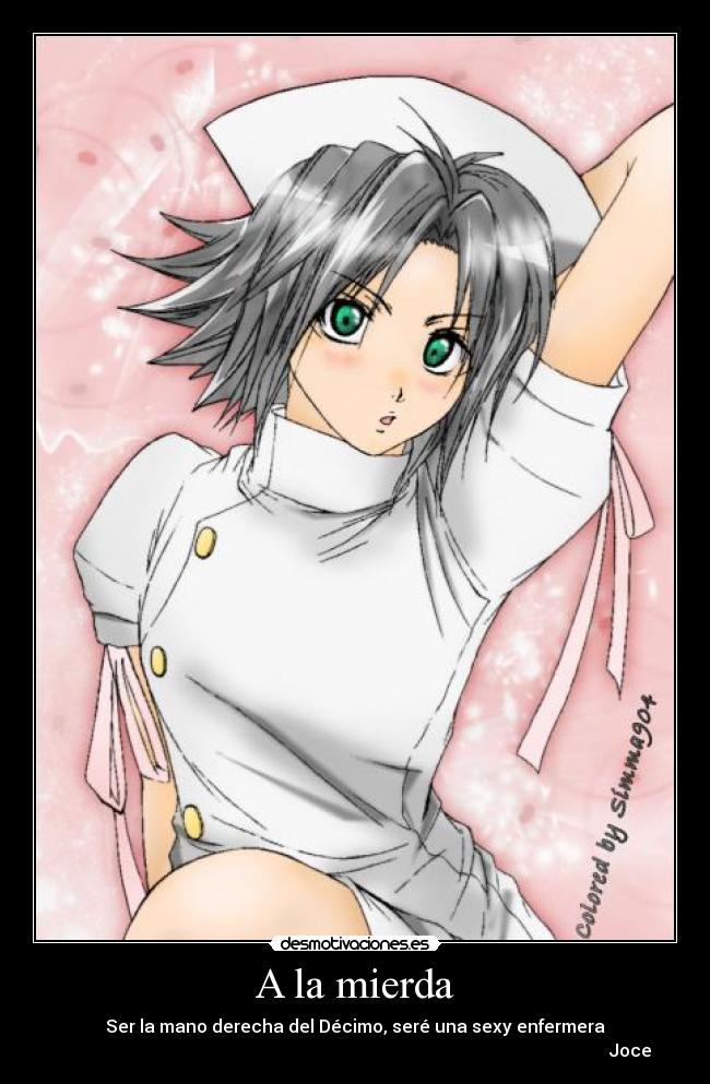 A la mierda -