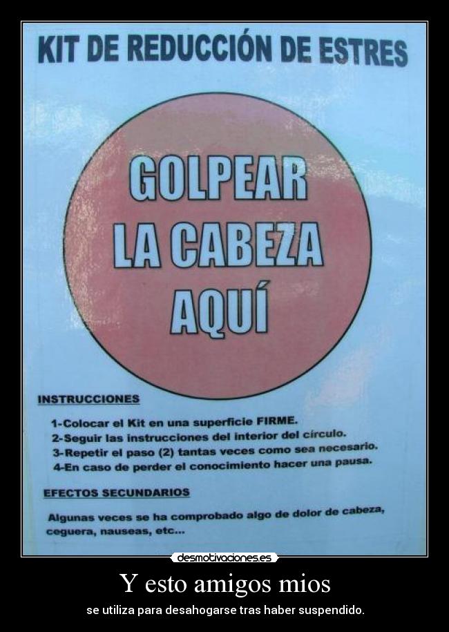 Y esto amigos mios -