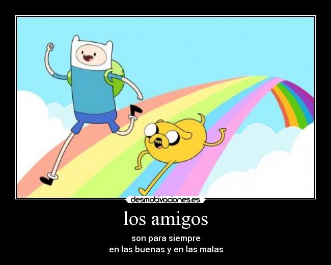 los amigos -