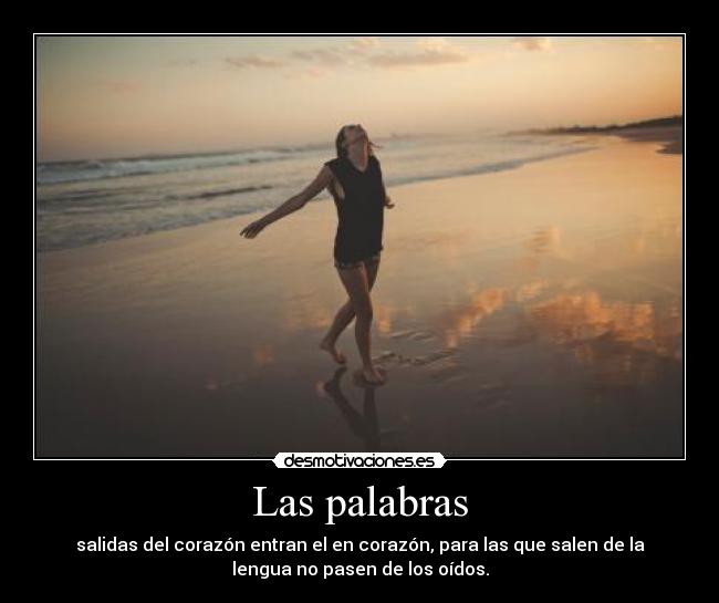 Las palabras -